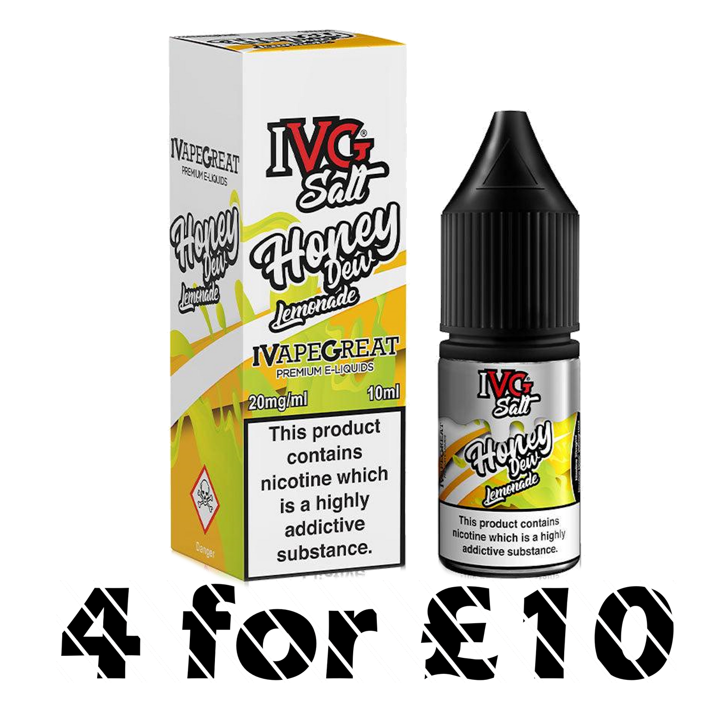 Honeydew Lemonade IVG 10ml Nic Salt